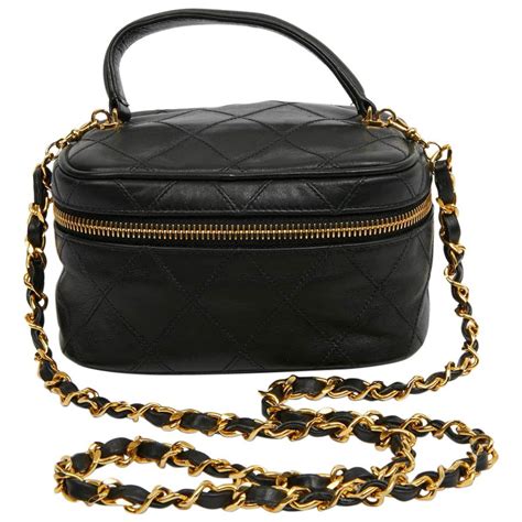 chanel vanity vintage bag|vintage chanel evening bag.